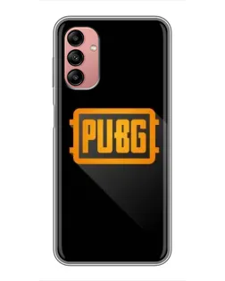 Чохол для Samsung Galaxy A04s з картинкою «PUBG — рамка лого»