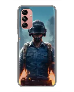 Чохол для Samsung Galaxy A04s з картинкою «PUBG — реалістичний герой»