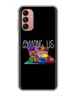Чохол для Samsung Galaxy A04s з картинкою «Логотип Among Us» Чохол для Samsung Galaxy A04s з картинкою «Логотип Among Us»
