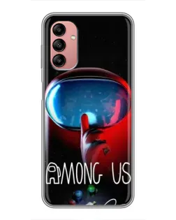 Чохол для Samsung Galaxy A04s з картинкою «Червоний імпостер — макро» Чохол для Samsung Galaxy A04s з картинкою «Червоний імпостер — макро»