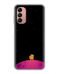 Чохол для Samsung Galaxy A04s з картинкою «Самотній герой на планеті» Чохол для Samsung Galaxy A04s з картинкою «Самотній герой на планеті»