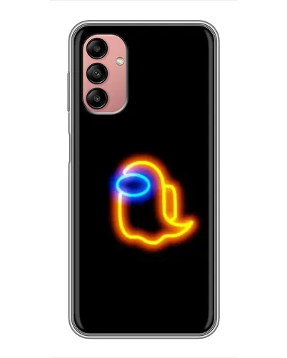 Чохол для Samsung Galaxy A04s з картинкою «Among Us неонове сяйво»