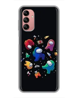 Чохол для Samsung Galaxy A04s з картинкою «Among Us космос»