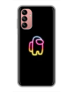 Чохол для Samsung Galaxy A04s з картинкою «Among Us градієнт»