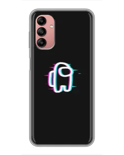 Чохол для Samsung Galaxy A04s з картинкою «Among Us неон»