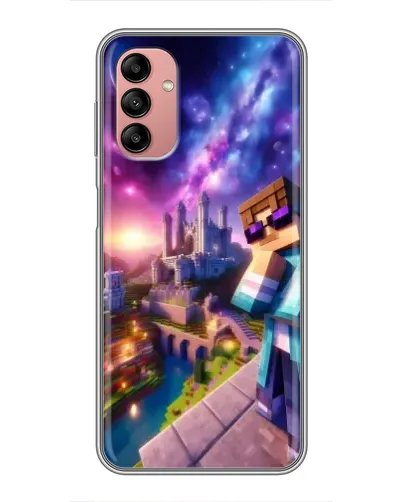 Чехол для Samsung Galaxy A04s с картинкой «Стив и космос» Чехол для Samsung Galaxy A04s с картинкой «Стив и космос»