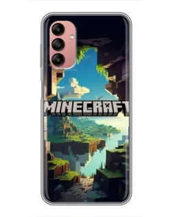 Чохол для Samsung Galaxy A04s з картинкою «Печера Майнкрафт» Чохол для Samsung Galaxy A04s з картинкою «Печера Майнкрафт»