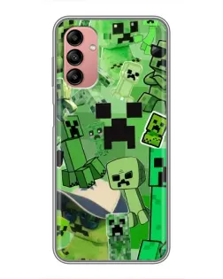 Чохол для Samsung Galaxy A04s з картинкою «Кріпери Minecraft» Чохол для Samsung Galaxy A04s з картинкою «Кріпери Minecraft»