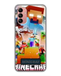 Чохол для Samsung Galaxy A04s з картинкою «Minecraft герої гри» Чохол для Samsung Galaxy A04s з картинкою «Minecraft герої гри»
