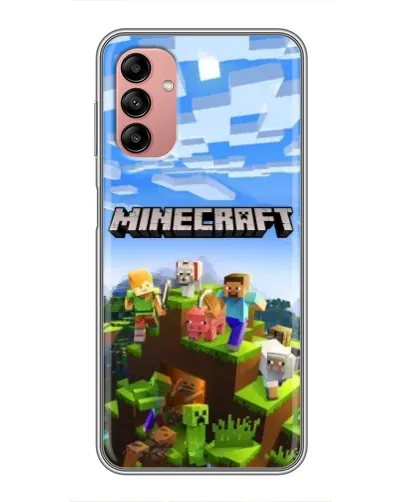 Чехол для Samsung Galaxy A04s с картинкой «Minecraft классический мир» Чехол для Samsung Galaxy A04s с картинкой «Minecraft классический мир»