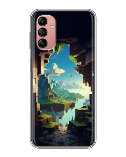 Чехол для Samsung Galaxy A04s с картинкой «Вид из пещеры» Чехол для Samsung Galaxy A04s с картинкой «Вид из пещеры»