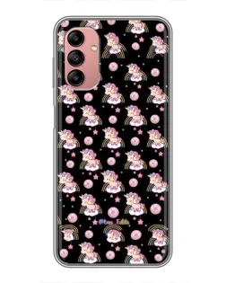 Чехол для Samsung Galaxy A04s с картинкой «Magic Unicorn паттерн»