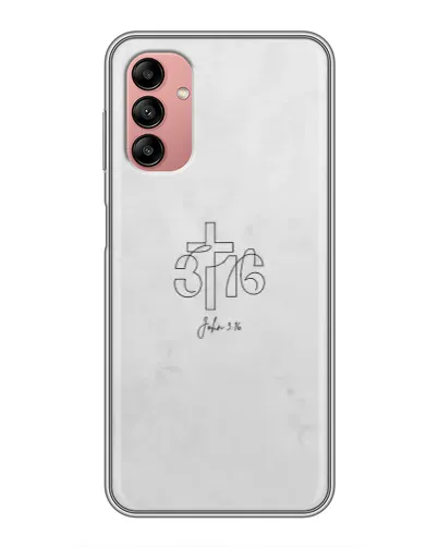 Чохол для Samsung Galaxy A04s з картинкою «Івана 3:16 Хрест» Чохол для Samsung Galaxy A04s з картинкою «Івана 3:16 Хрест»