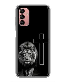 Чохол для Samsung Galaxy A04s з картинкою «Лев та Хрест»