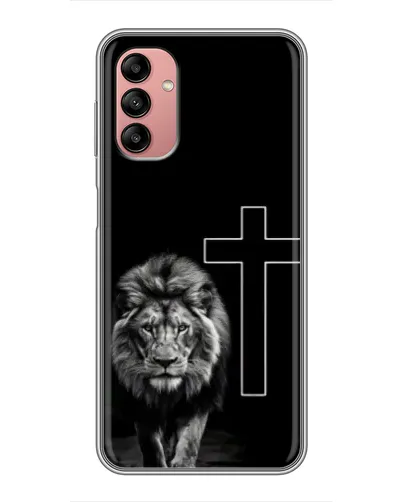Чохол для Samsung Galaxy A04s з картинкою «Лев та Хрест» Чохол для Samsung Galaxy A04s з картинкою «Лев та Хрест»