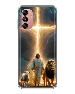 Чохол для Samsung Galaxy A04s з картинкою «Лев Юди та Світло»