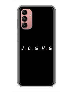 Чохол для Samsung Galaxy A04s з картинкою «Крапки віри J.E.S.U.S.»