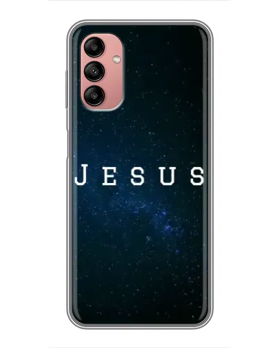 Чохол для Samsung Galaxy A04s з картинкою «Зоряне небо Jesus» Чохол для Samsung Galaxy A04s з картинкою «Зоряне небо Jesus»