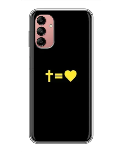 Чохол для Samsung Galaxy A04s з картинкою «Серце та Хрест» Чохол для Samsung Galaxy A04s з картинкою «Серце та Хрест»