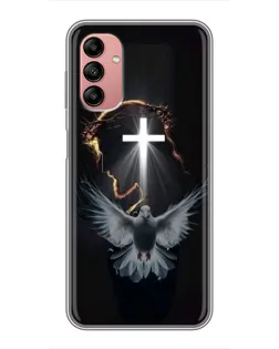 Чохол для Samsung Galaxy A04s з картинкою «Голуб та Світло»