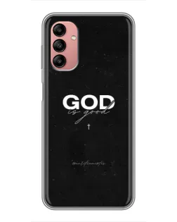 Чохол для Samsung Galaxy A04s з картинкою «GOD — Бог над усім»