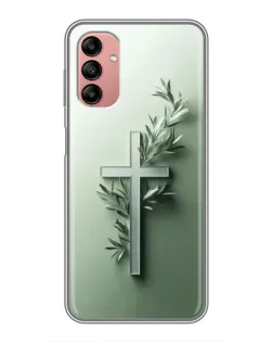 Чехол для Samsung Galaxy A04s с картинкой «Оливковая ветвь» Чехол для Samsung Galaxy A04s с картинкой «Оливковая ветвь»