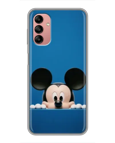 Чехол для Samsung Galaxy A04s с картинкой «Микки выглядывает» Чехол для Samsung Galaxy A04s с картинкой «Микки выглядывает»