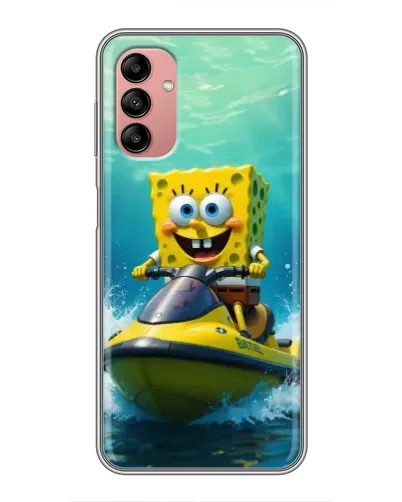 Чехол для Samsung Galaxy A04s с картинкой «Спанч Боб на гидроцикле» Чехол для Samsung Galaxy A04s с картинкой «Спанч Боб на гидроцикле»