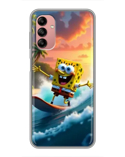 Чехол для Samsung Galaxy A04s с картинкой «Губка Боб серфингист» Чехол для Samsung Galaxy A04s с картинкой «Губка Боб серфингист»