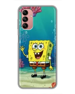 Чехол для Samsung Galaxy A04s с картинкой «Подводный привет» Чехол для Samsung Galaxy A04s с картинкой «Подводный привет»