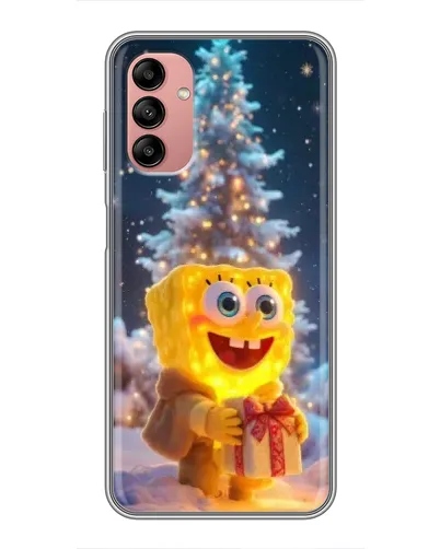 Чехол для Samsung Galaxy A04s с картинкой «Рождественский Спанч Боб» Чехол для Samsung Galaxy A04s с картинкой «Рождественский Спанч Боб»