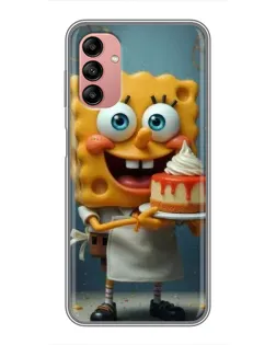 Чехол для Samsung Galaxy A04s с картинкой «Повар Спанч Боб» Чехол для Samsung Galaxy A04s с картинкой «Повар Спанч Боб»