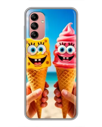 Чехол для Samsung Galaxy A04s с картинкой «Спанч Боб мороженое» Чехол для Samsung Galaxy A04s с картинкой «Спанч Боб мороженое»