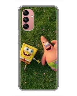 Чехол для Samsung Galaxy A04s с картинкой «Друзья на лужайке» Чехол для Samsung Galaxy A04s с картинкой «Друзья на лужайке»
