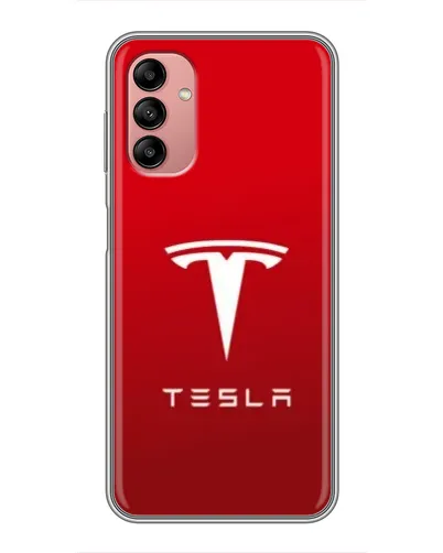 Чохол для Samsung Galaxy A04s з картинкою «Tesla Red Classic»