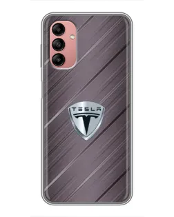 Чохол для Samsung Galaxy A04s з картинкою «Металева текстура Tesla»