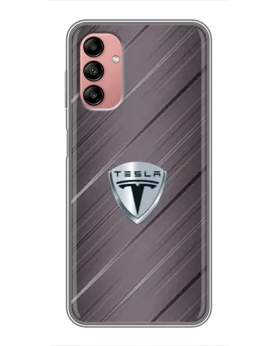 Чохол для Samsung Galaxy A04s з картинкою «Металева текстура Tesla»