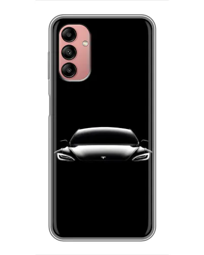 Чохол для Samsung Galaxy A04s з картинкою «Фари Tesla Night»