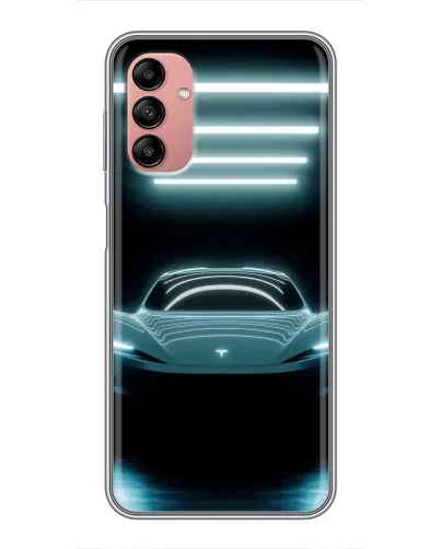 Чохол для Samsung Galaxy A04s з картинкою «Tesla в неоні»