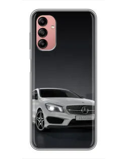 Чохол для Samsung Galaxy A04s з картинкою «Mercedes AMG GT Silver»