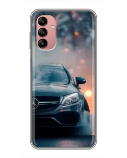 Чохол для Samsung Galaxy A04s з картинкою «Mercedes — нічне місто»