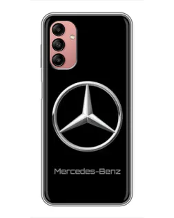 Чохол для Samsung Galaxy A04s з картинкою «Mercedes Silver Logo»