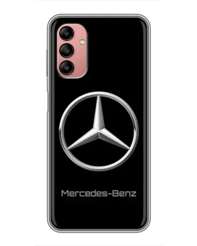 Чохол для Samsung Galaxy A04s з картинкою «Mercedes Silver Logo»