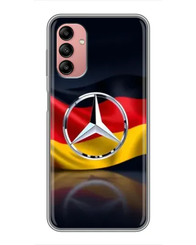 Чохол для Samsung Galaxy A04s з картинкою «Mercedes — прапор Німеччини»