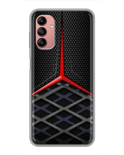 Чохол для Samsung Galaxy A04s з картинкою «Mercedes Carbon Grid»