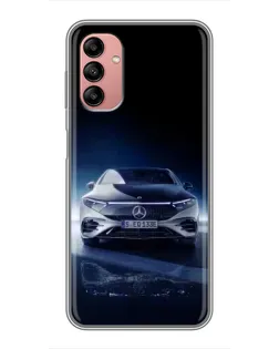 Чохол для Samsung Galaxy A04s з картинкою «Нічний Mercedes EQ»