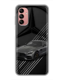 Чохол для Samsung Galaxy A04s з картинкою «Mercedes AMG — графіка»