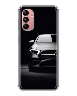 Чохол для Samsung Galaxy A04s з картинкою «Світло фар Mercedes»