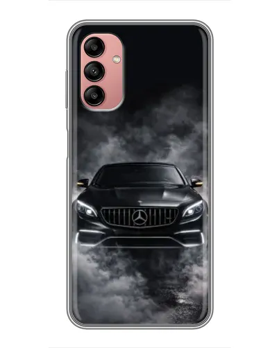 Чохол для Samsung Galaxy A04s з картинкою «Mercedes у диму»