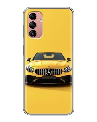 Чохол для Samsung Galaxy A04s з картинкою «Жовтий Mercedes GT»